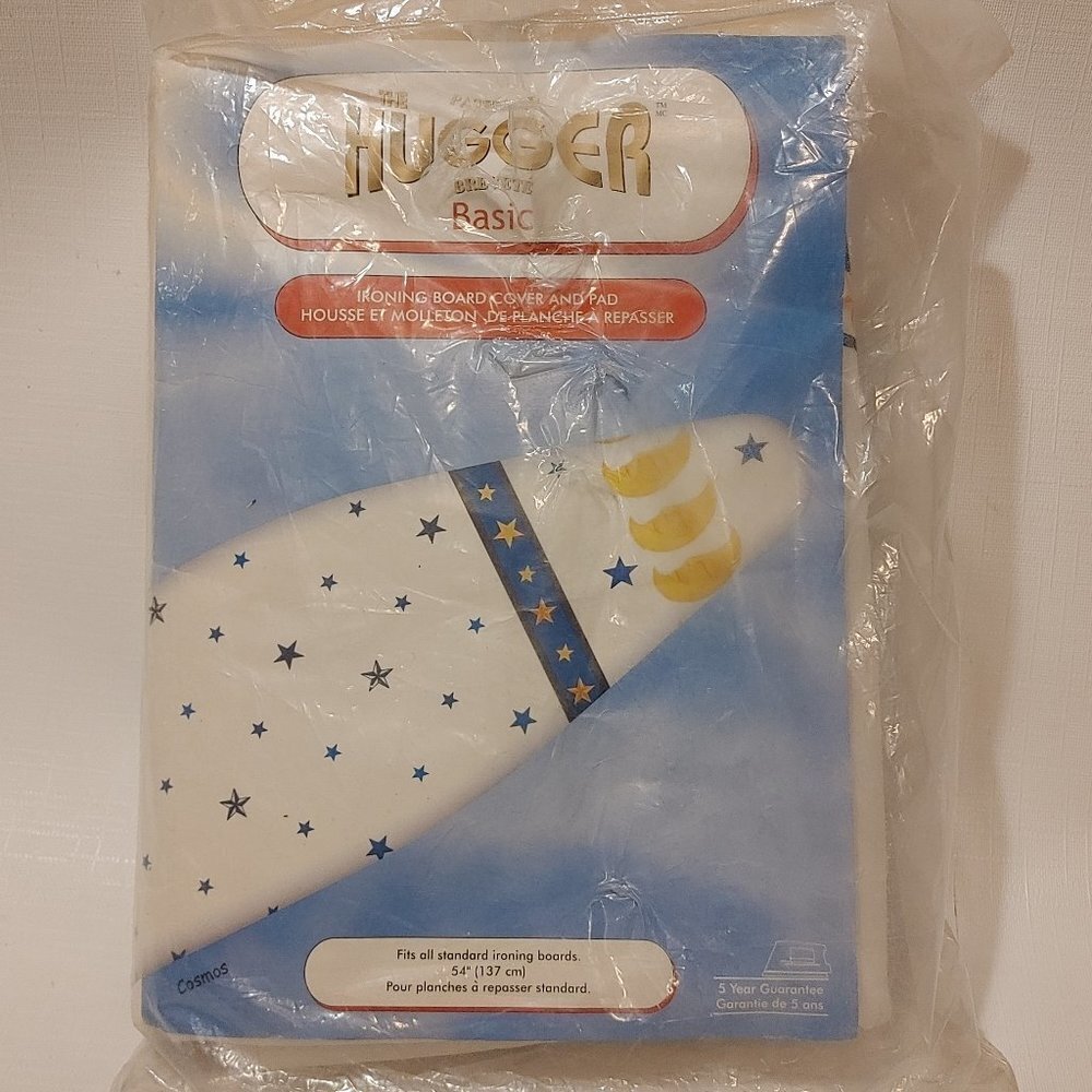 HUGGER Cosmos Ironing Board Cover and Pad Celestial NIP